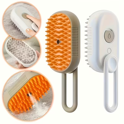 Combo Anti-Pelos 2x1 🐾 Cepillo de Vapor 3 en 1 + Guante Quita Pelos!