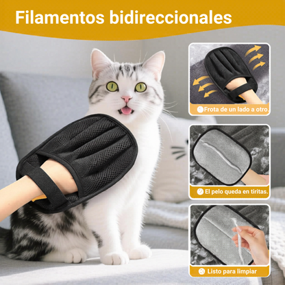 Guante Quitapelos para Mascotas