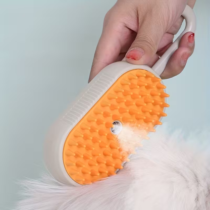 Combo Anti-Pelos 2x1 🐾 Cepillo de Vapor 3 en 1 + Guante Quita Pelos!