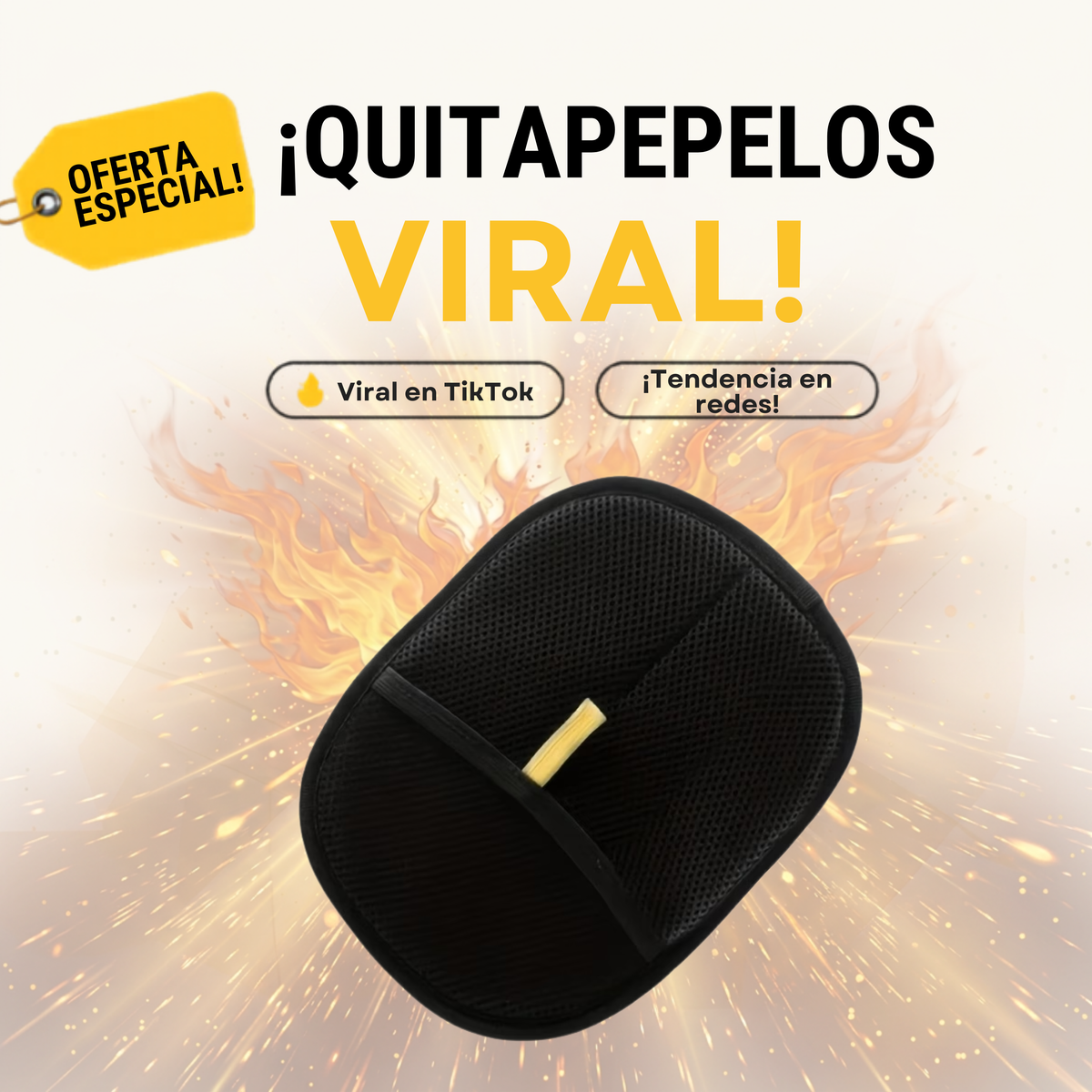 Guante Quitapelos De Mascotas